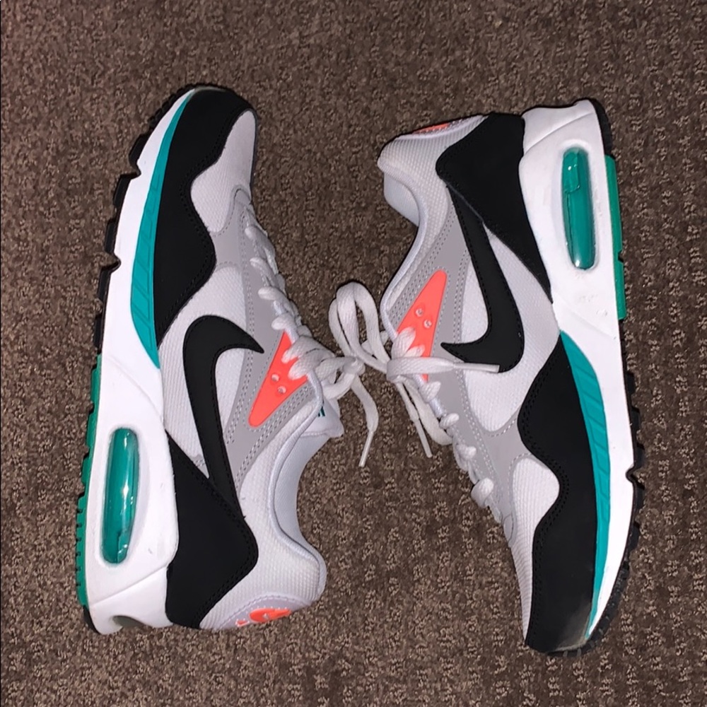 Nike Women's Sneakers - Gray, Black, Teal, Coral